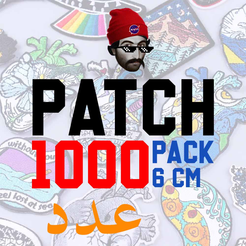 پک پچ حرارتی 6 سانتی 1000 عددی