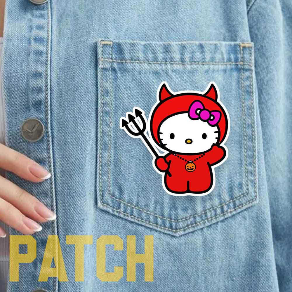 پچ حرارتی هلوکیتی طرح devil