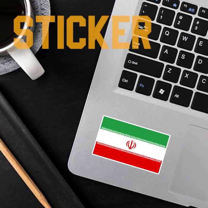 استیکر پرچم ایران